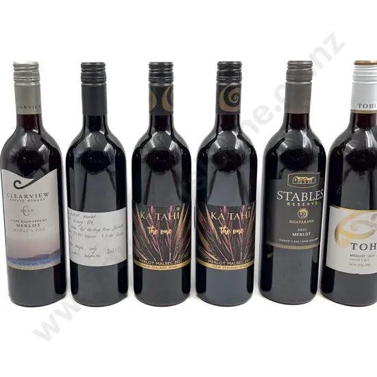 NZ Six Assorted Merlot