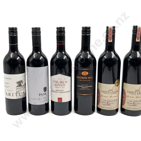 NZ Six Assorted Red Blends