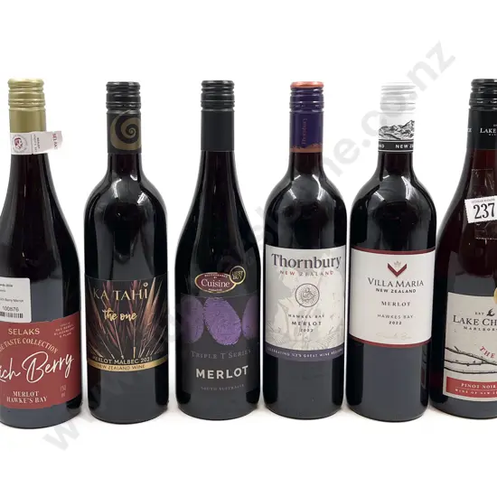NZ Six Assorted Red Blends