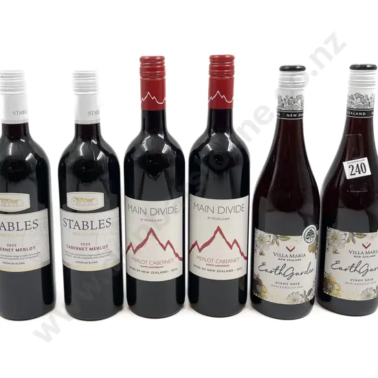 NZ Six Assorted Red Blends