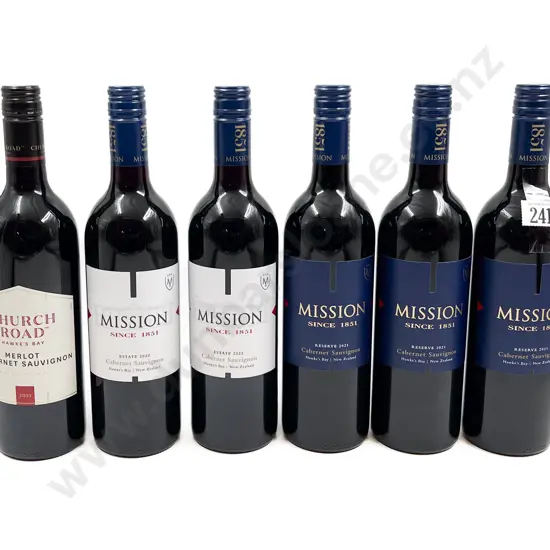 NZ Six Assorted Red Blends