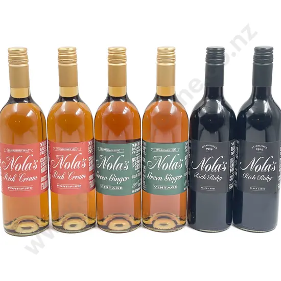 AUST Six Assorted Red Blends