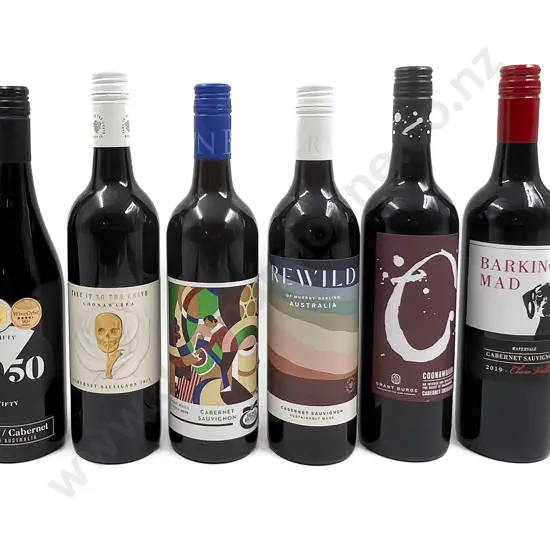 AUST Six Assorted Red Blends
