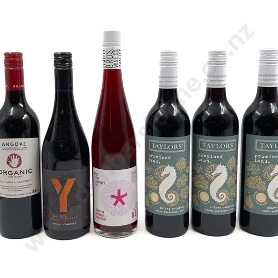 AUST Six Assorted Red Blends