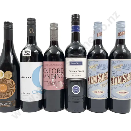 AUST Six Assorted Red Blends