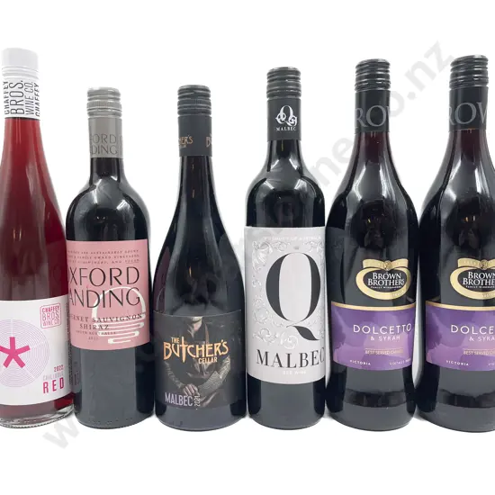 AUST Seven Assorted Red Blends