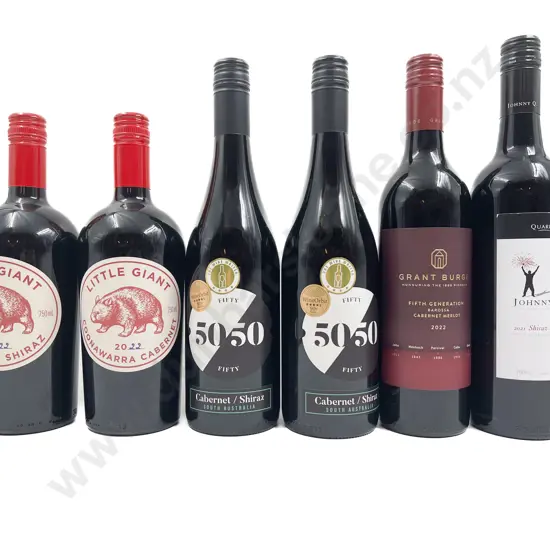 AUST Six Assorted Red Blends