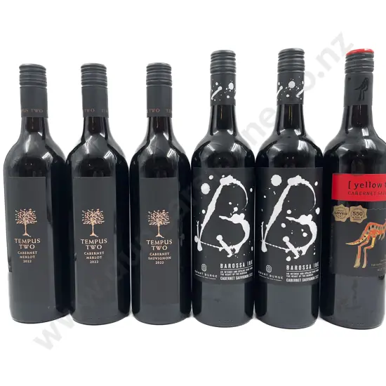AUST Six Assorted Red Blends