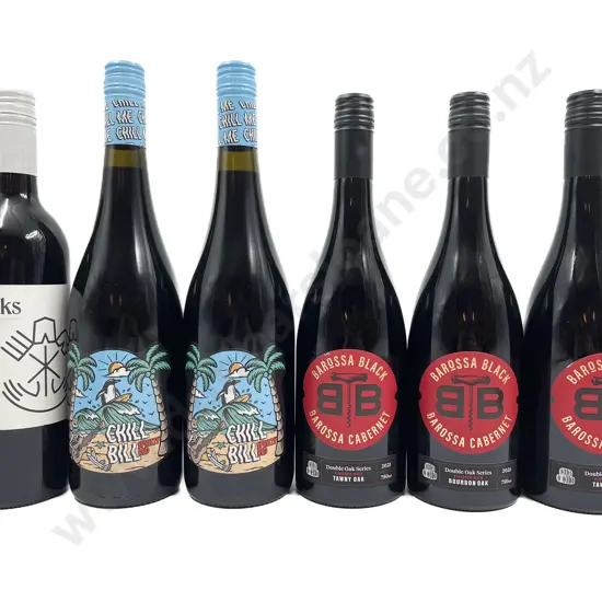 AUST Six Assorted Red Blends