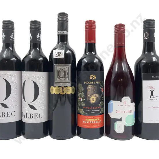 AUST Six Assorted Red Blends