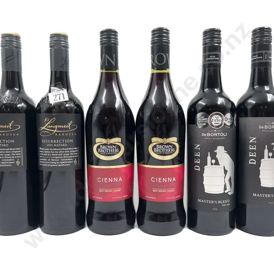 AUST Six Assorted Red Blends