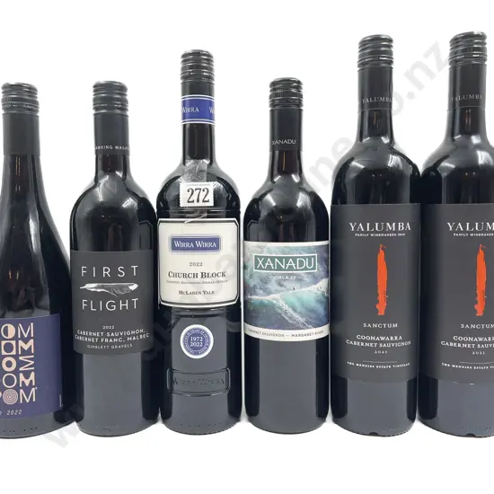 AUST Six Assorted Red Blends