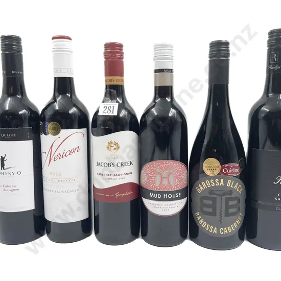 AUST Six Assorted Cabernet Sauvignon