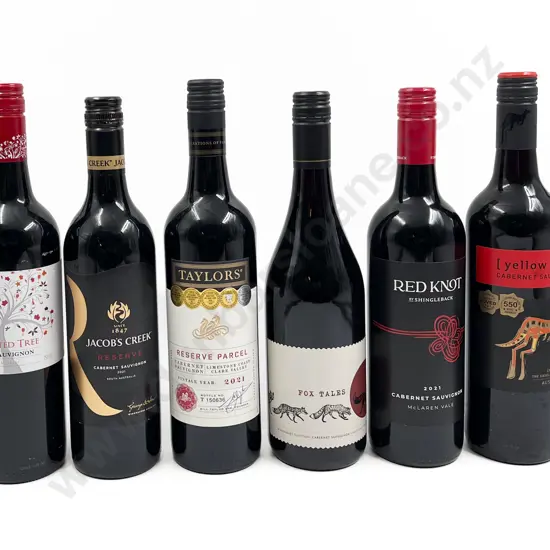AUST Six Assorted Cabernet Sauvignon