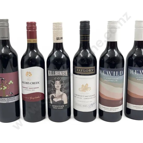 AUST Six Assorted Cabernet Sauvignon