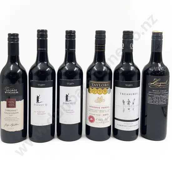 AUST Six Assorted Cabernet Sauvignon