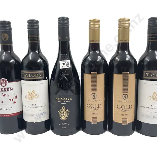 AUST Six Assorted Shiraz