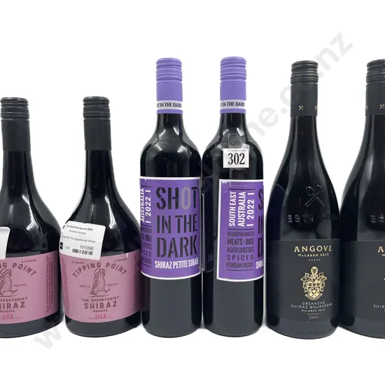 AUST Six Assorted Shiraz