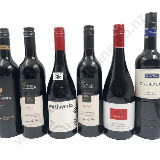 AUST Six Assorted Shiraz