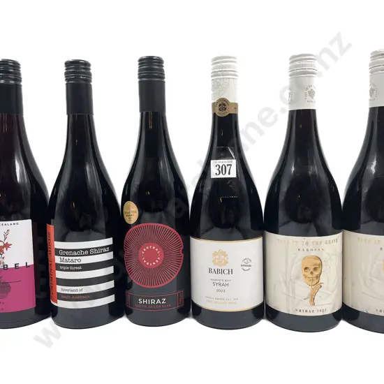 AUST Six Assorted Shiraz
