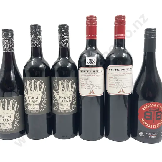 AUST Six Assorted Red Blends