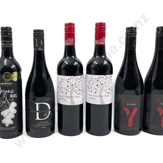 AUST Six Assorted Shiraz