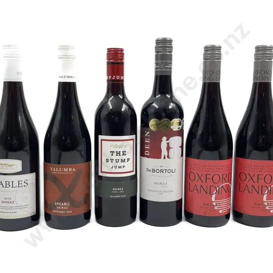 AUST Six Assorted Shiraz