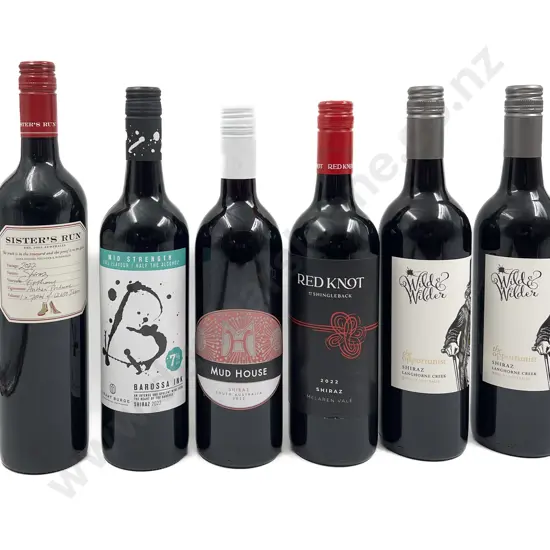 AUST Six Assorted Shiraz