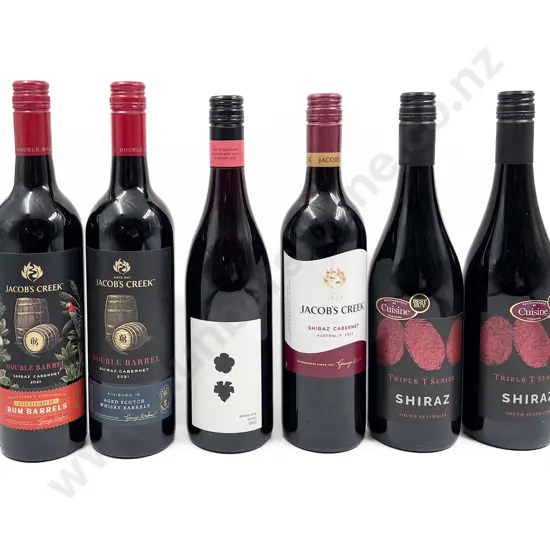 AUST Six Assorted Shiraz