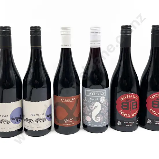 AUST Six Assorted Shiraz