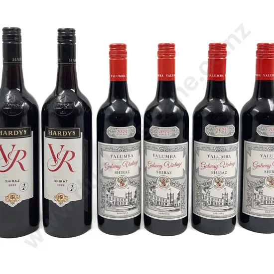 AUST Six Assorted Shiraz