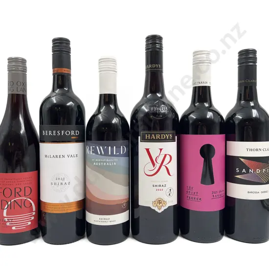 AUST Six Assorted Shiraz