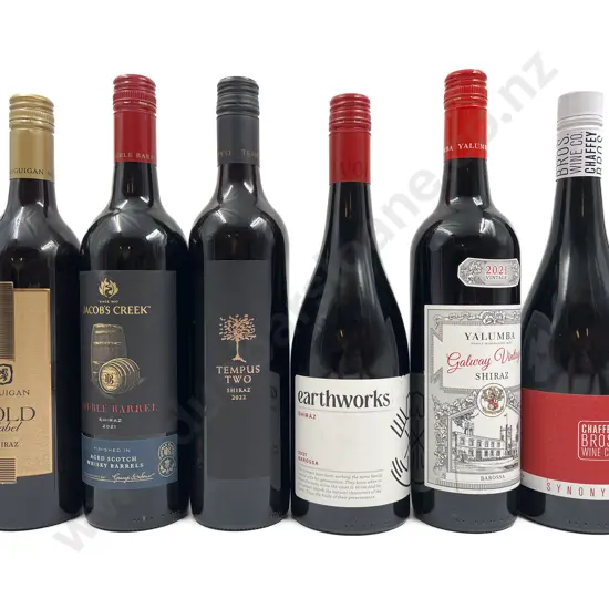 AUST Six Assorted Shiraz