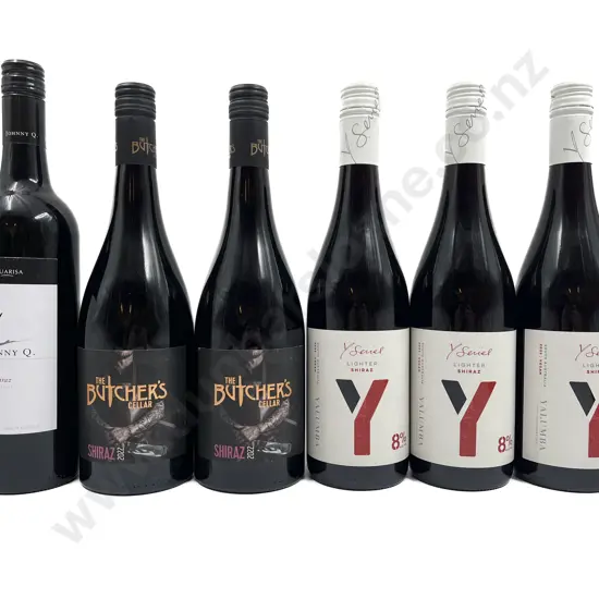 AUST Six Assorted Shiraz