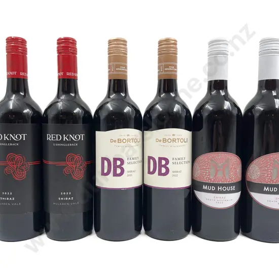 AUST Six Assorted Shiraz