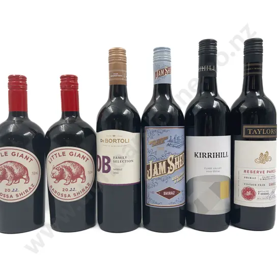 AUST Six Assorted Shiraz