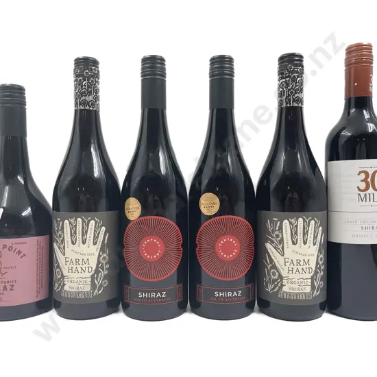 AUST Six Assorted Shiraz