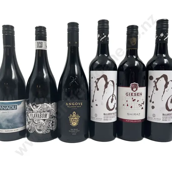 AUST Six Assorted Red Blends