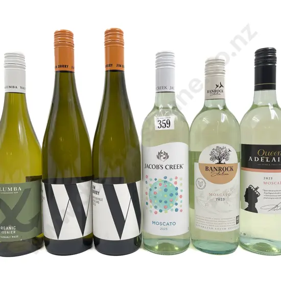 AUST Six Assorted White Wine