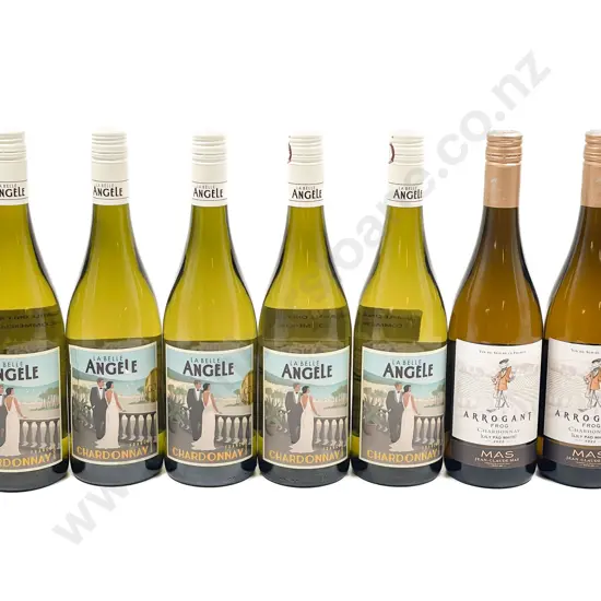 Seven Assorted French White Wines