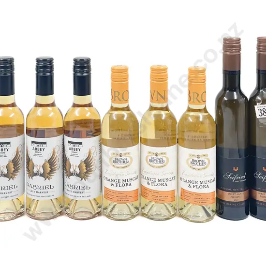 Eight Assorted NZ and AUST Dessert Wines