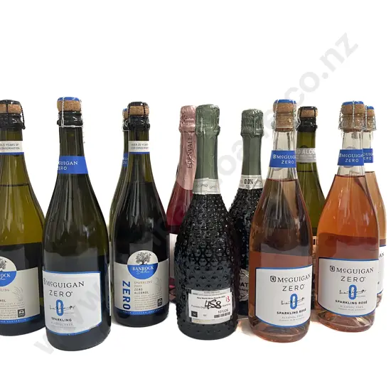 Twelve Non-Alcohol and Low-Alcohol Sparkling Wines