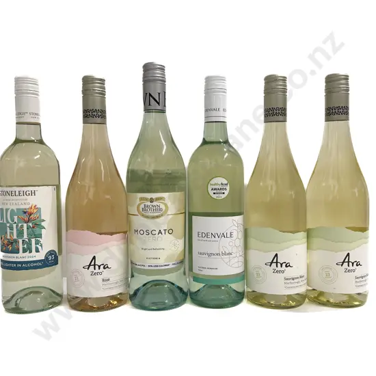 Six Assorted Non-Alcohol Wine