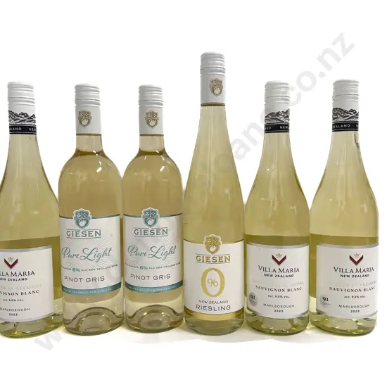 Six Assorted Non-Alcohol Wine