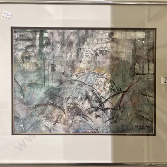 Tui McLauchlan "Who Goes There" Watercolour