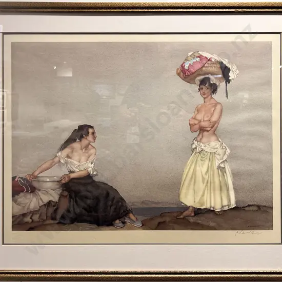 Signed William Russell Flint Print
