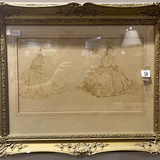 Signed William Russell Flint Print