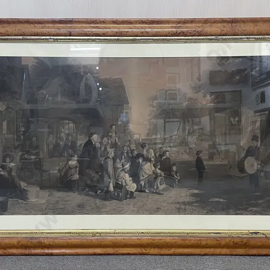 Large Ornate Framed Classical Print