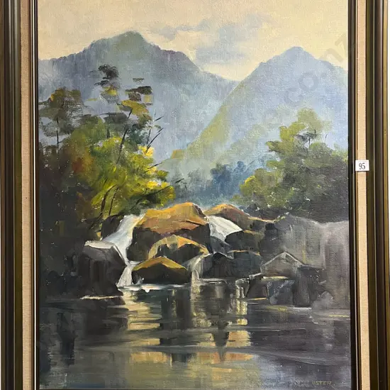 P. O. McCallistar Creek Study Oil on Board