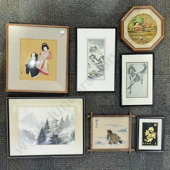 Box of Assorted Artworks